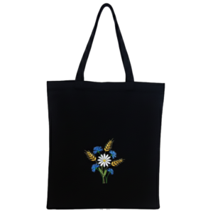 Rahvusliku tikandiga poekott "Rukkilill"