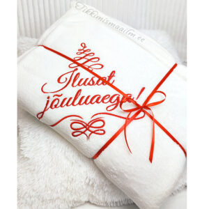 Helebeeź pleed (130x170cm) "Ilusat jõuluaega"