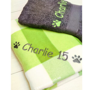 Fliistekk (126x165 cm) loomasõbrale või tema lemmikule (6 erinevat disaini)