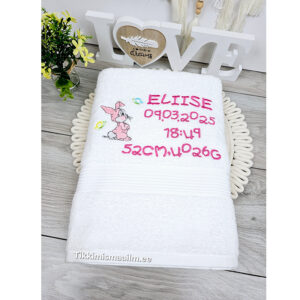 Saunalina sünniandmete ja laste tikandiga (12 erinevat disaini)