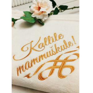 Pehme pleed kirja ja kaunistusega 130x170 cm (9 erinevat disaini)