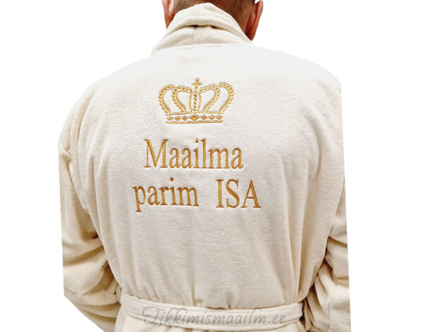 Hommikumantel isale/vanaisale/meestele