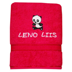 Käterätik nime, lehma, panda või draakoni tikandiga (18 erinevat disaini)