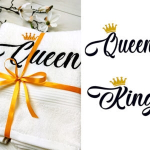 Saunalinade komplekt Queen/King