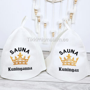 Saunamüts - helebeeź (22 erinevat disaini)