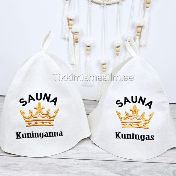 Saunamüts - helebeeź (22 erinevat disaini)