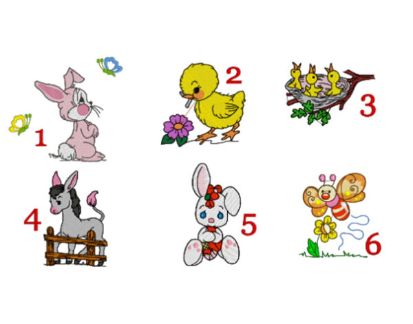 Saunalina 75×150 cm (400 g/m²)  ja tüdrukute tikandiga